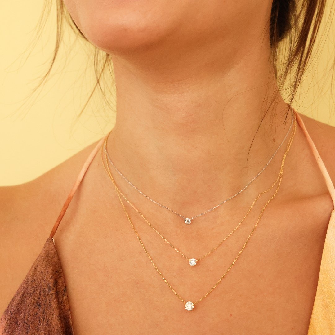 Solitaire Necklaces