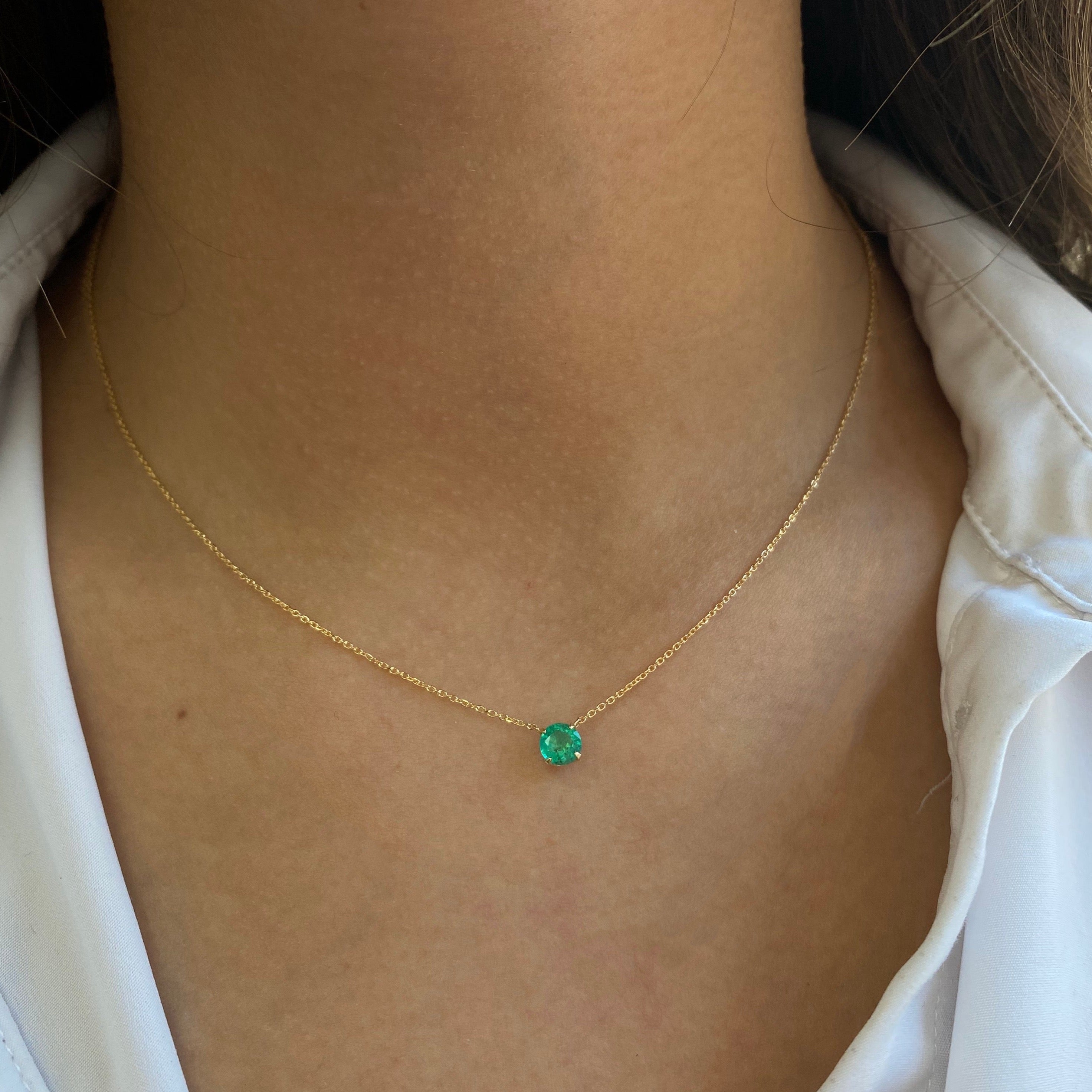 Vanessa Emerald Necklace
