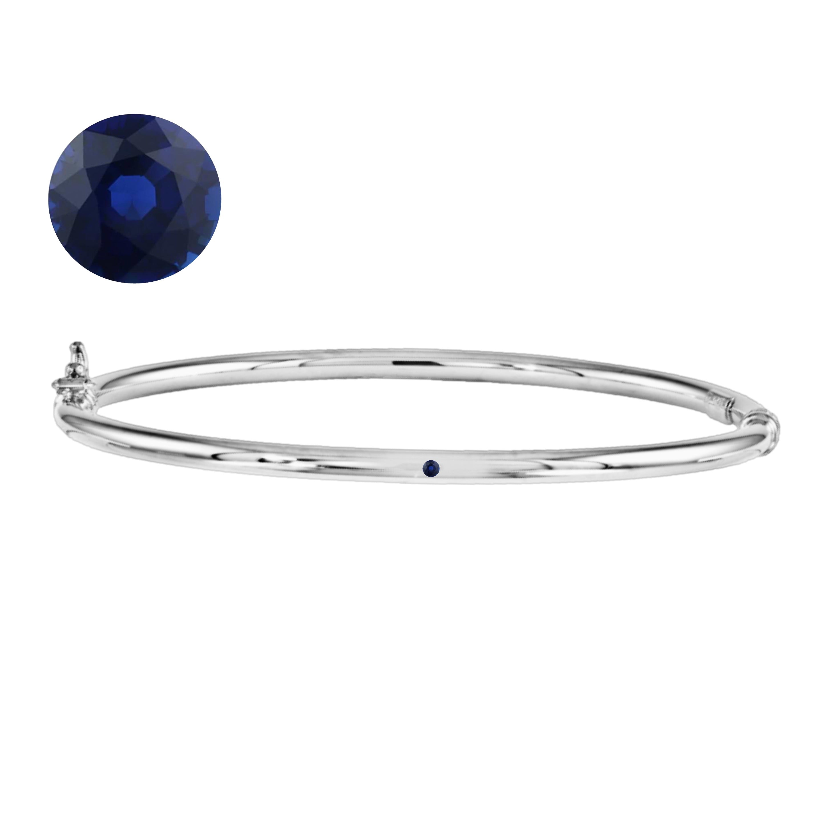 Lulu Birthstone Gold Bangle