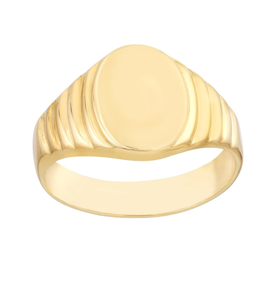 Charles Signet Gold Ring