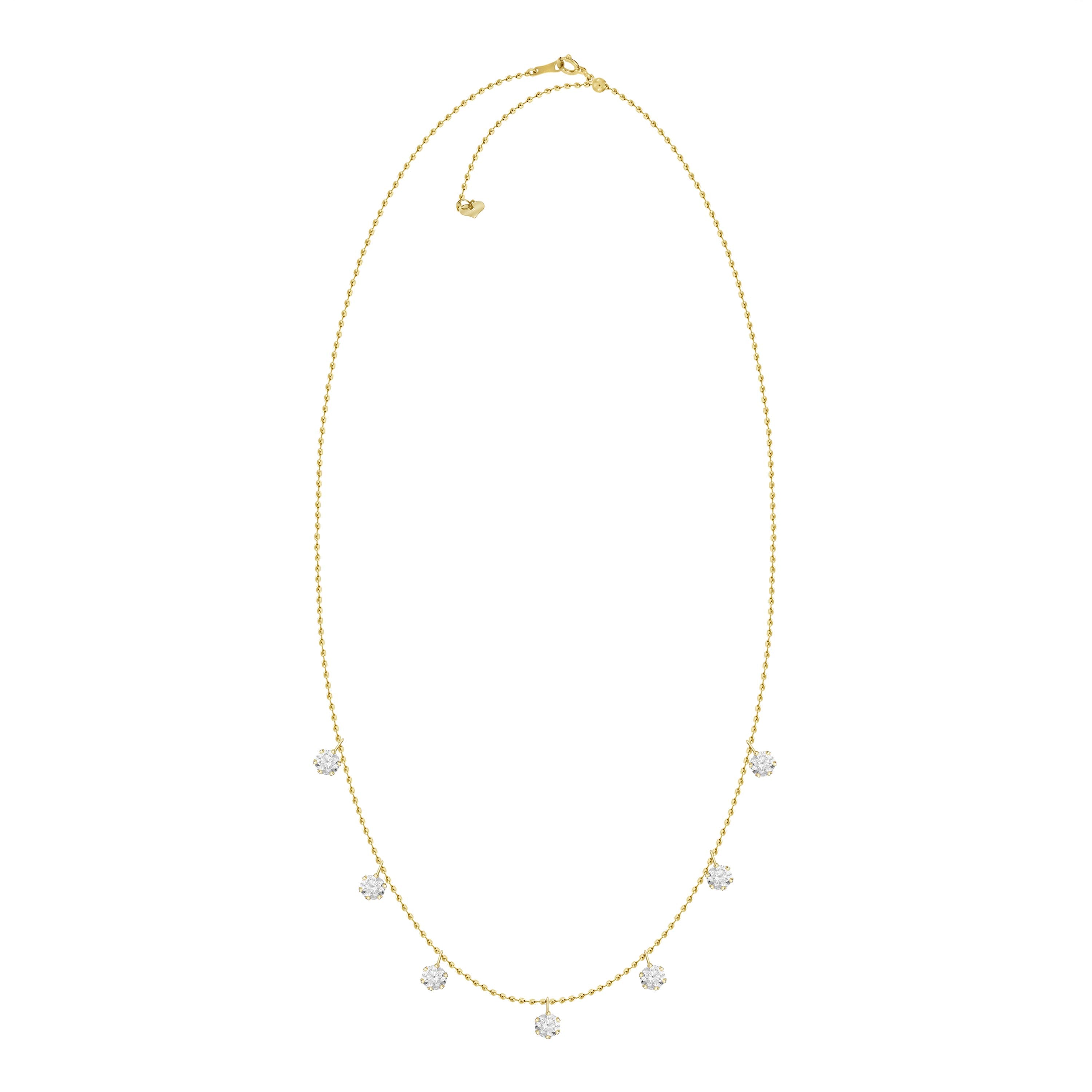 Ashley Diamond Station Necklace