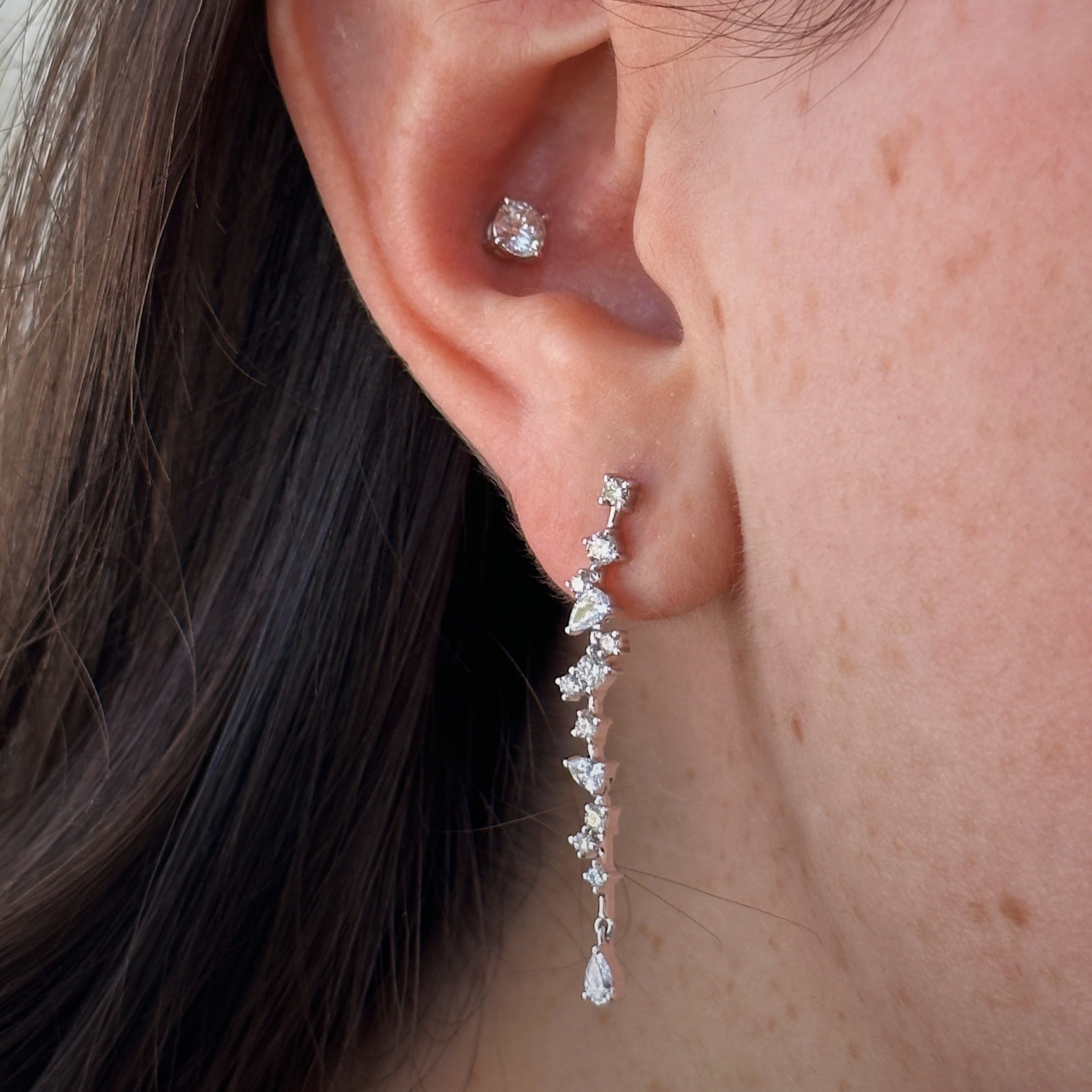Milka Diamond Earrings