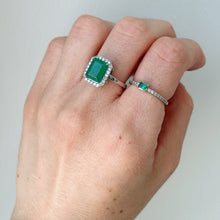 Load image into Gallery viewer, Iliana Emerald Ring
