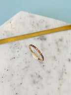 Rainbow Sapphire Ring
