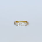 Agnes Emerald Cut Diamond Ring