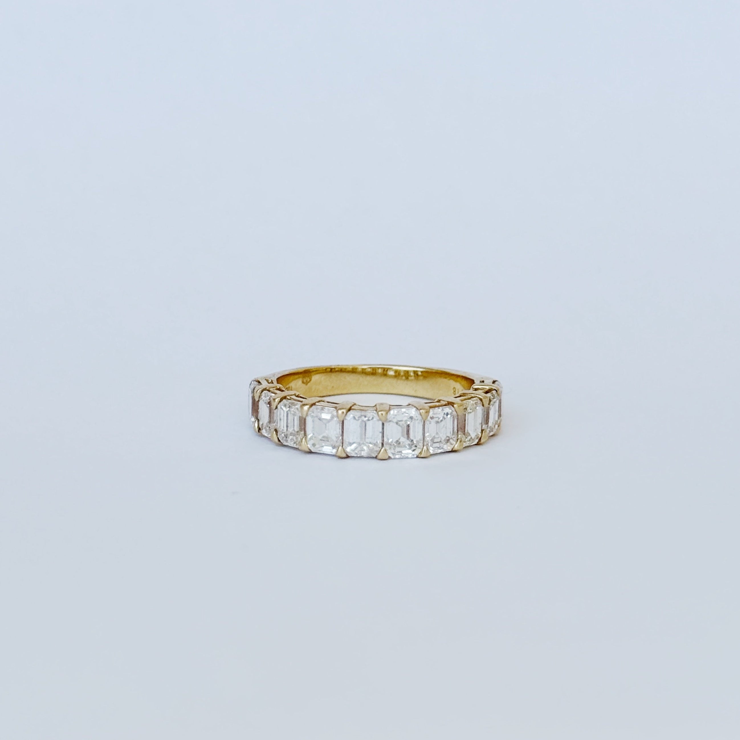 Agnes Emerald Cut Diamond Ring