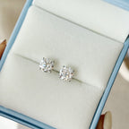 Round Cut Lab Diamond Studs 4.0 ct.