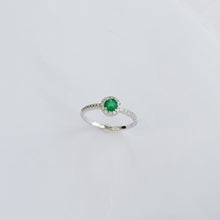 Load image into Gallery viewer, Gretta Emerald Diamond Ring
