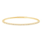 Alicent Diamond Flexible Bangle 0.85 ct.