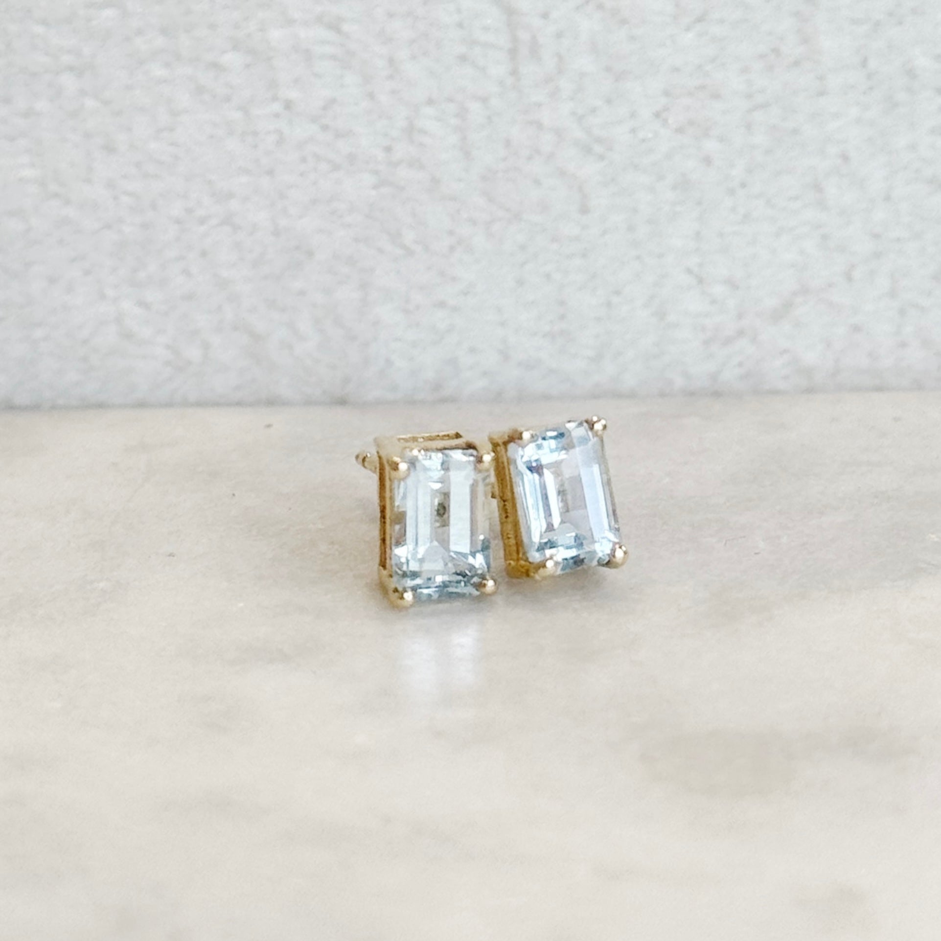 Marissa Aquamarine Studs