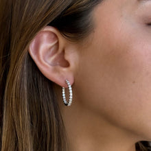 Load image into Gallery viewer, Maga Diamond Hoops 1.82 ct.
