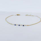 Lia Sapphire Diamond Chain Bracelet
