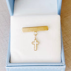 Mother of Pearl Cross Pendant