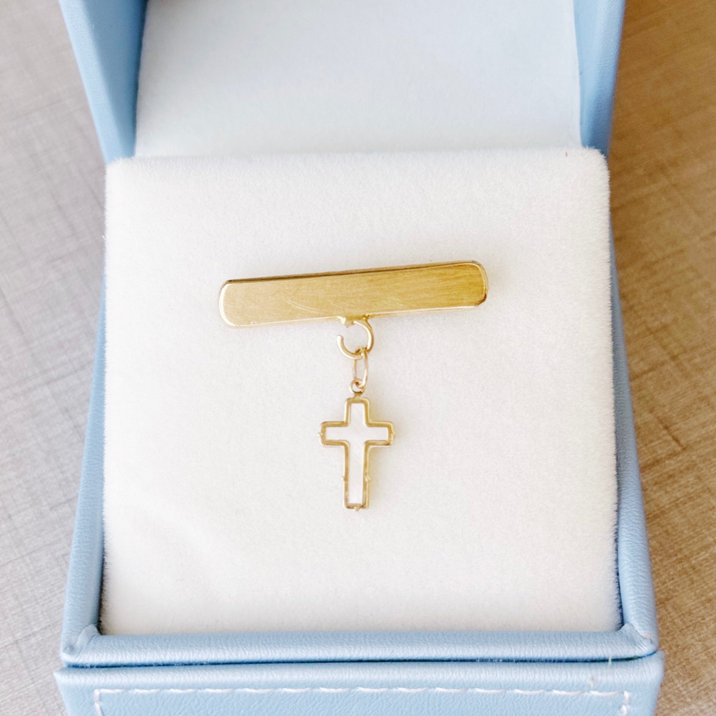 Mother of Pearl Cross Pendant