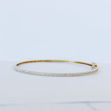 Load image into Gallery viewer, Lucille Pavé Diamond Bangle
