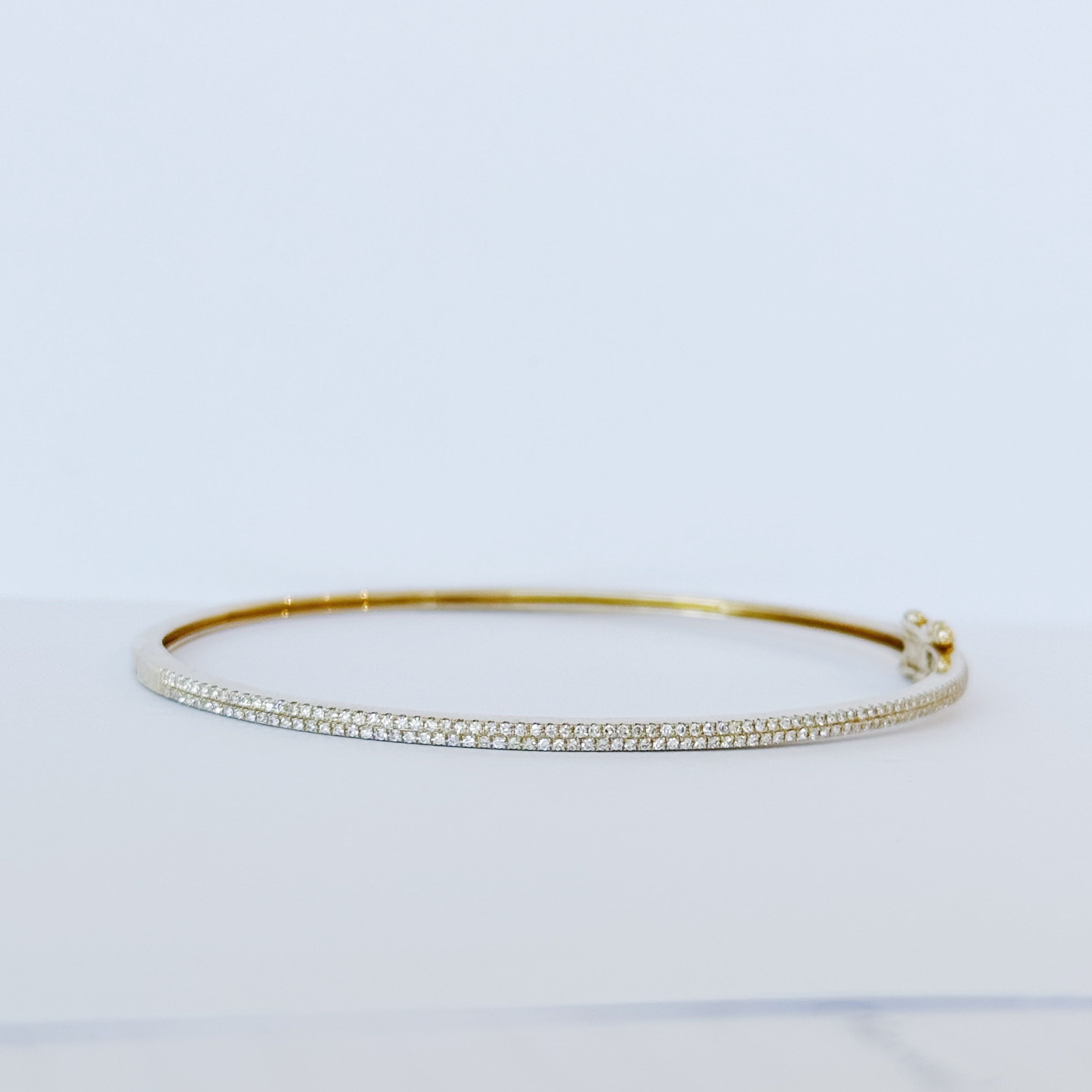 Lucille Pavé Diamond Bangle