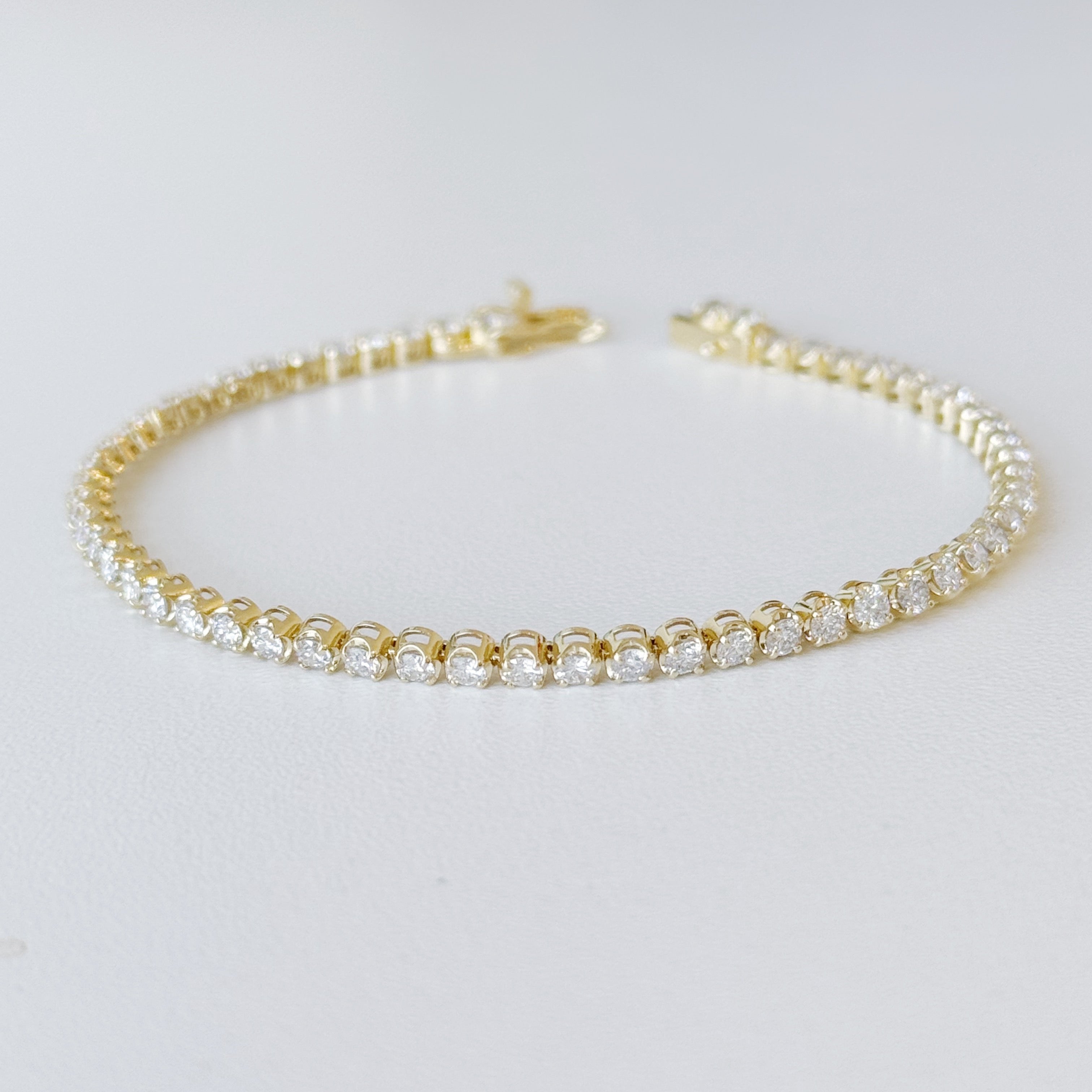 Julie Diamond Buttercup Tennis Bracelet 3.0 ct