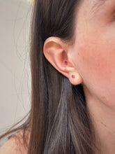 Load image into Gallery viewer, Ruby Piercing (Two Earrings)
