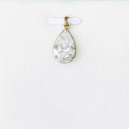 Lab Grown Pear Diamond Mercedes Reversible Two Tones Collar Necklace