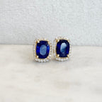 Irina Sapphire Diamond Studs