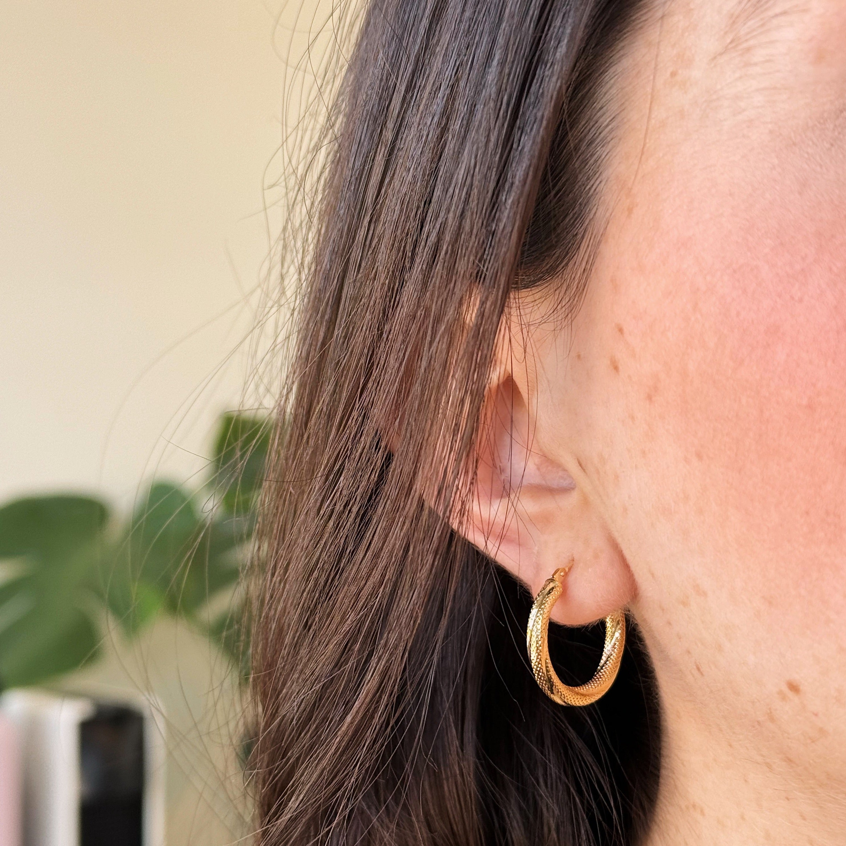 Ingrid Gold Hoops