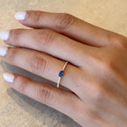 Bina Sapphire Diamond Ring