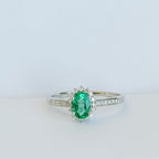 Lyanna Emerald Diamond Ring