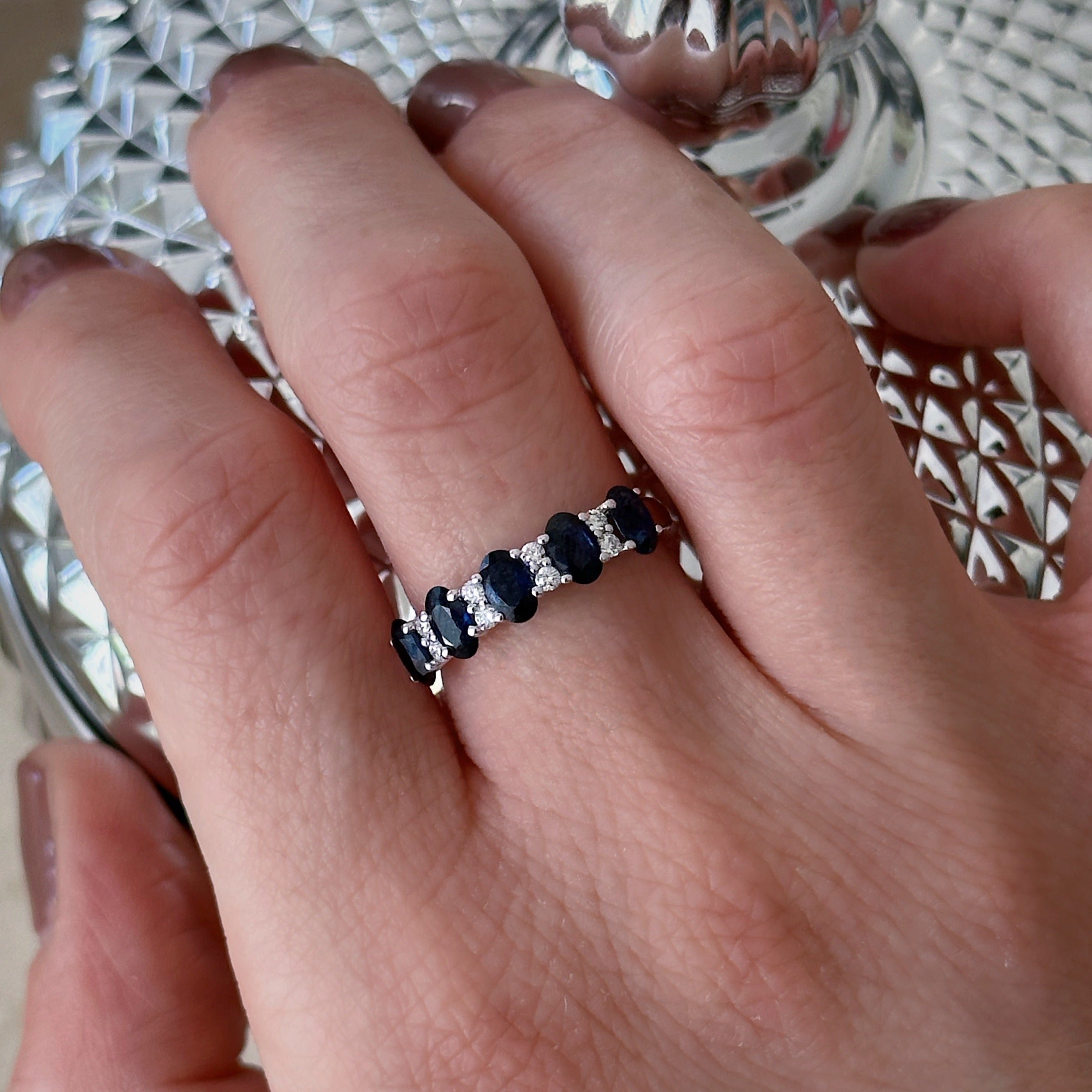 Andy Sapphire Diamond Ring