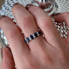 Andy Sapphire Diamond Ring