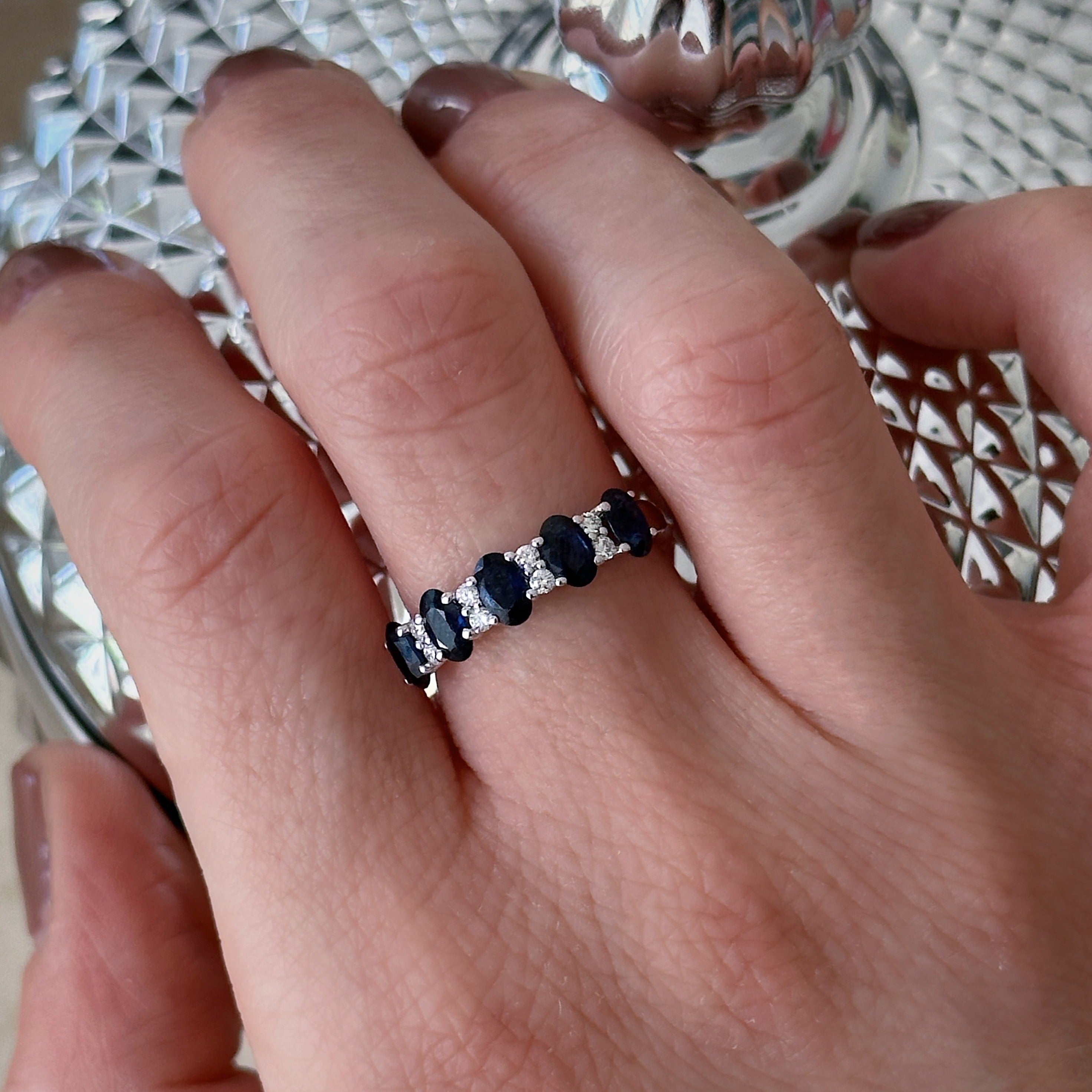 Andy Sapphire Diamond Ring