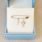 Mother of Pearl Cross Pendant