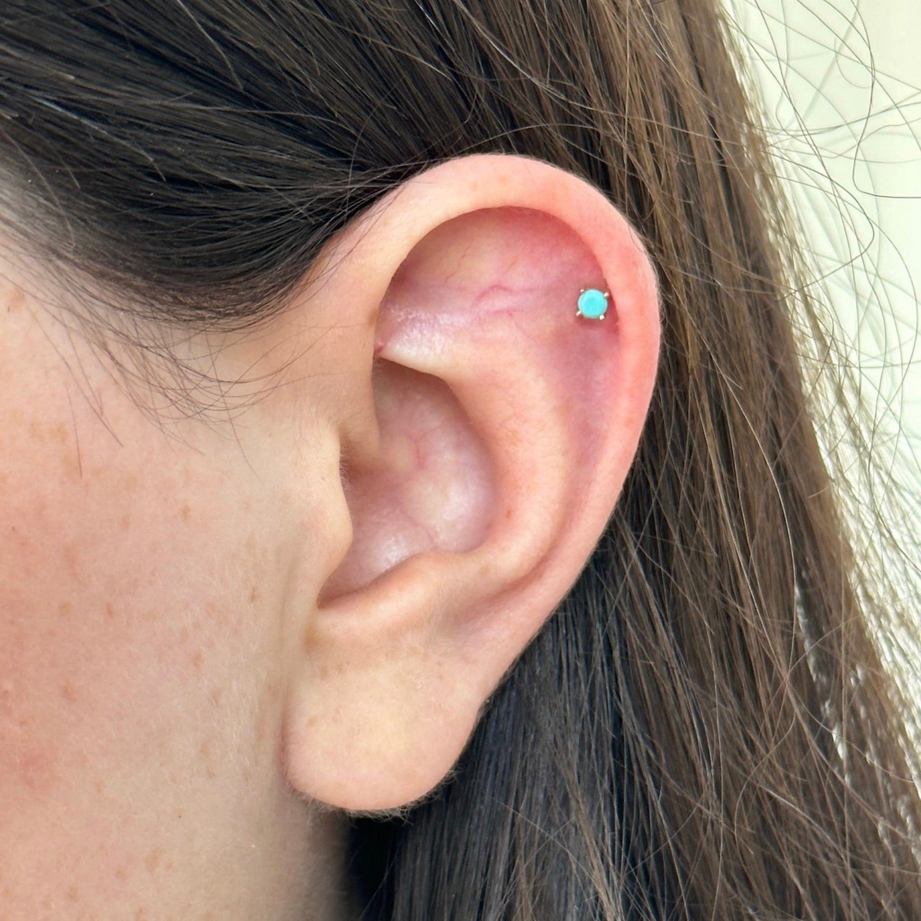 Blaze Turquoise Piercings
