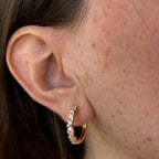 Fergie Multi Shape Diamond Hoops