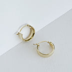 Estefania Gold Hoops