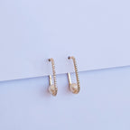 Dione Pearl Diamond Earrings