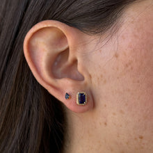 Load image into Gallery viewer, Ginny Sapphire Piercings (Two Earrings)
