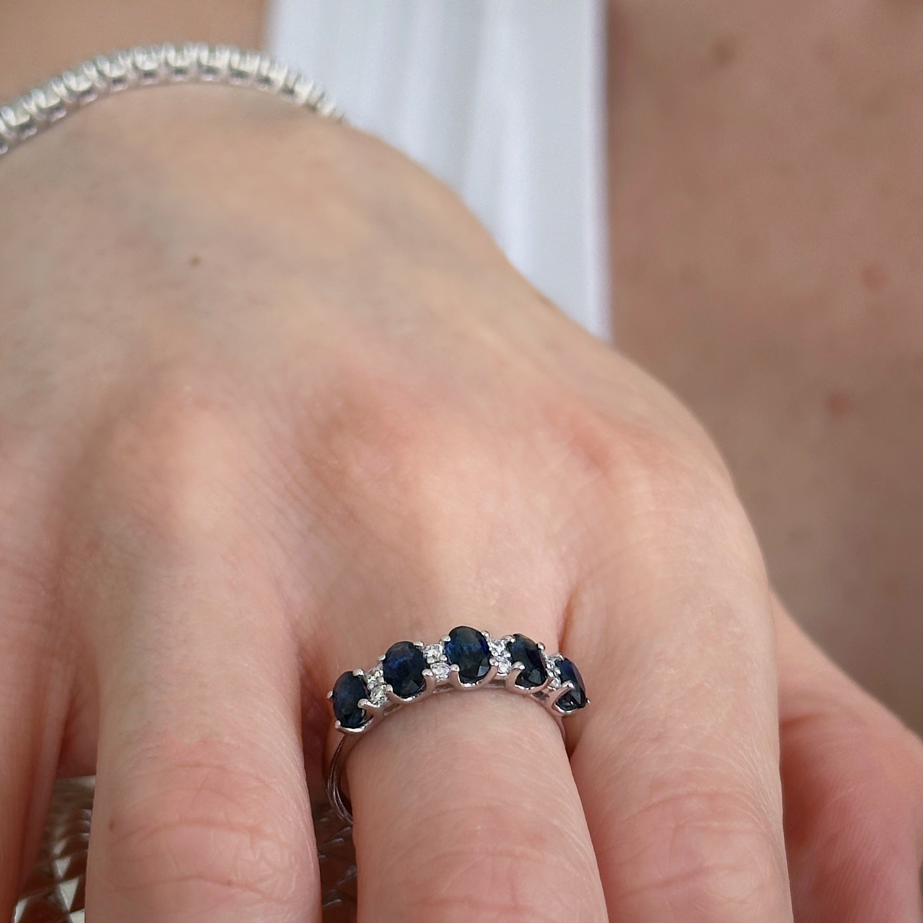 Andy Sapphire Diamond Ring