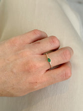 Load image into Gallery viewer, Alyssa Emerald Diamond Ring
