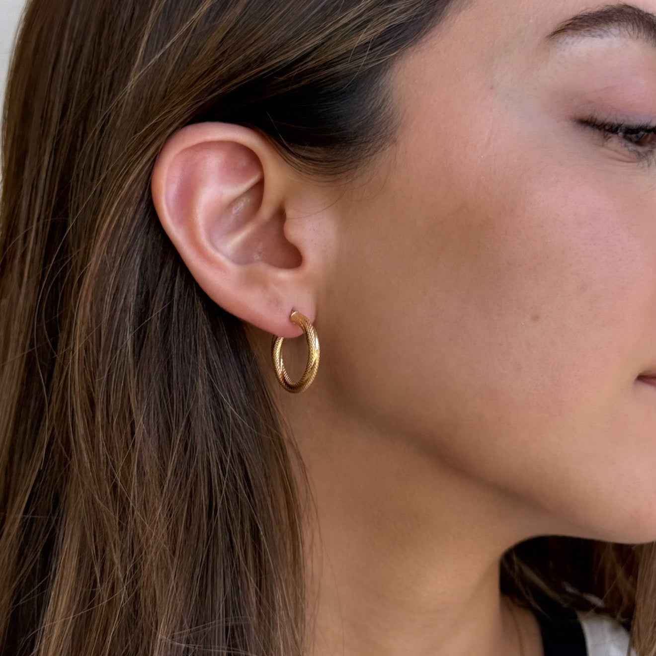 Ingrid Gold Hoops