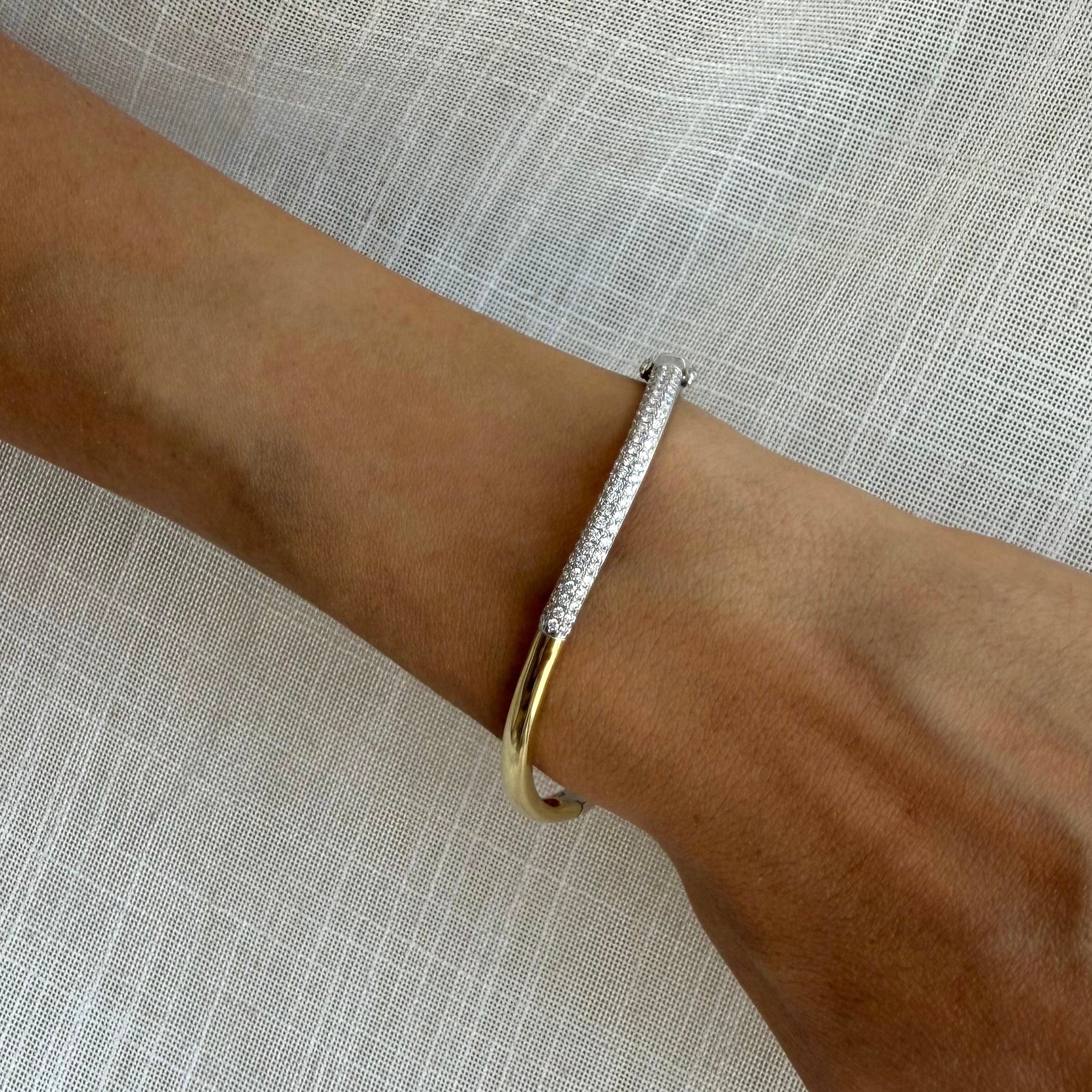 Duality Diamond Bracelet