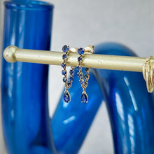 Load image into Gallery viewer, Galilea Sapphire Earrings
