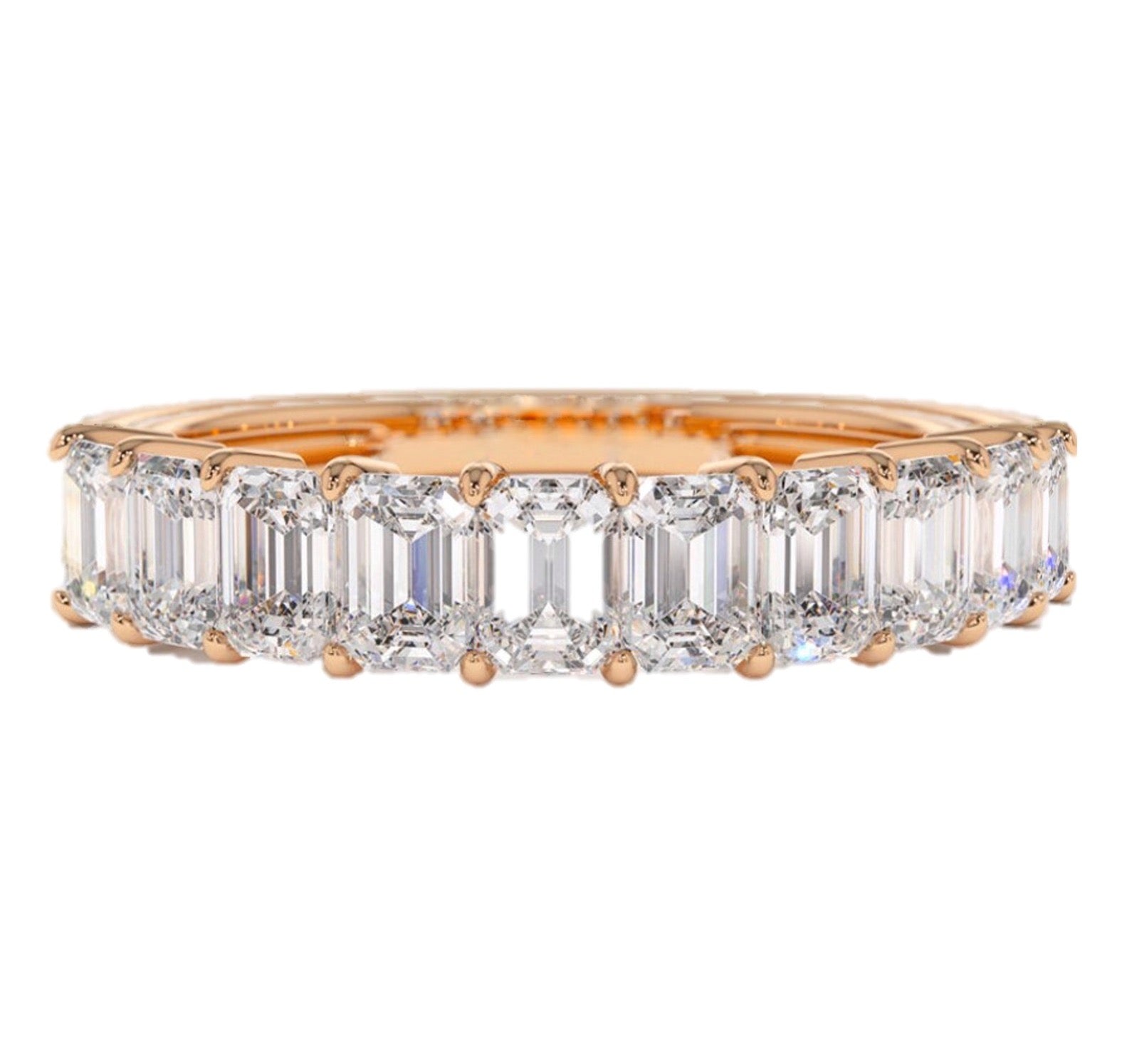 Agnes Emerald Cut Diamond Ring