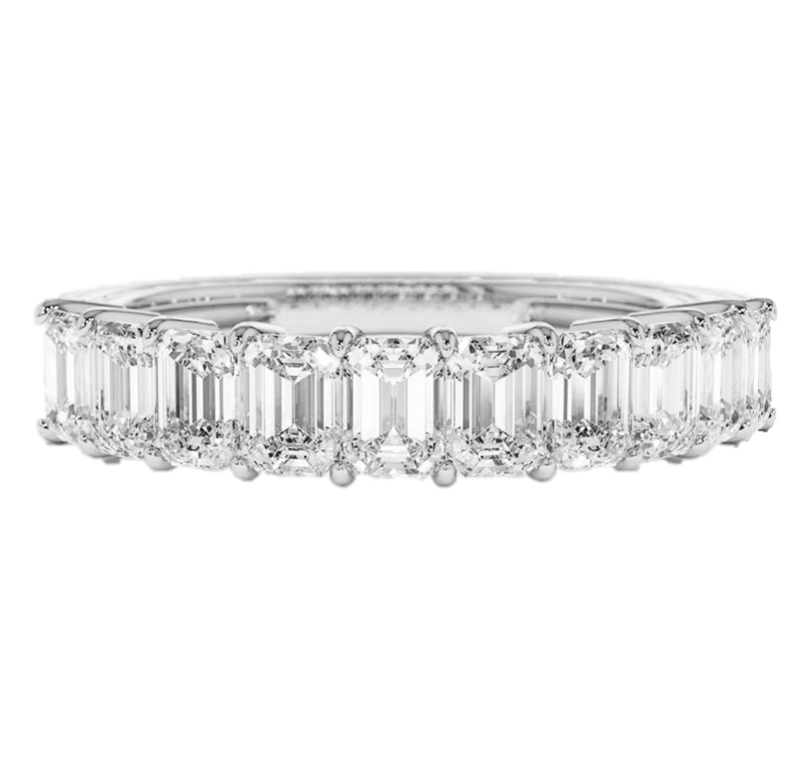 Agnes Emerald Cut Diamond Ring