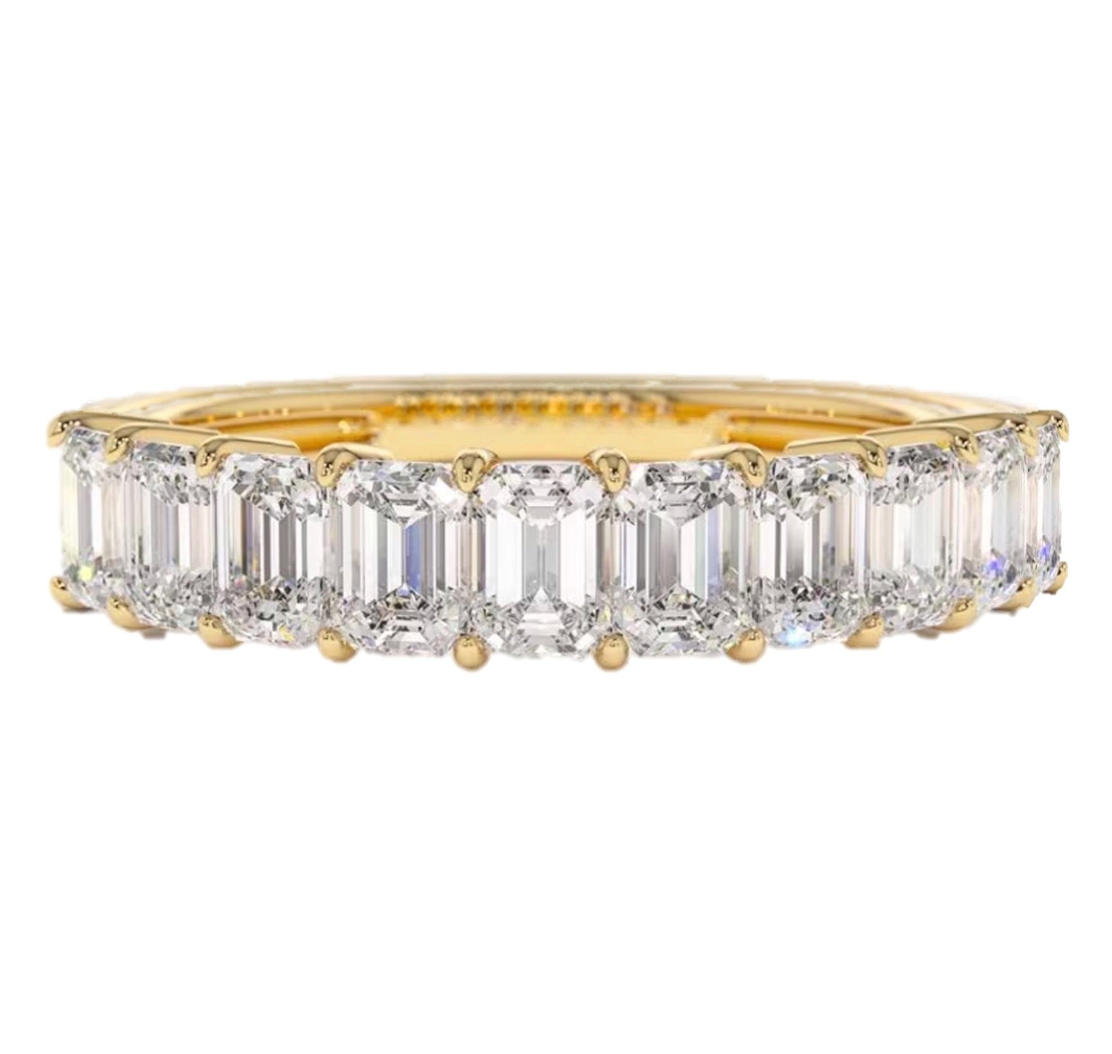 Agnes Emerald Cut Diamond Ring