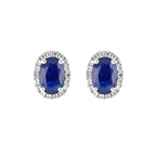 Alanna Sapphire Diamond Studs