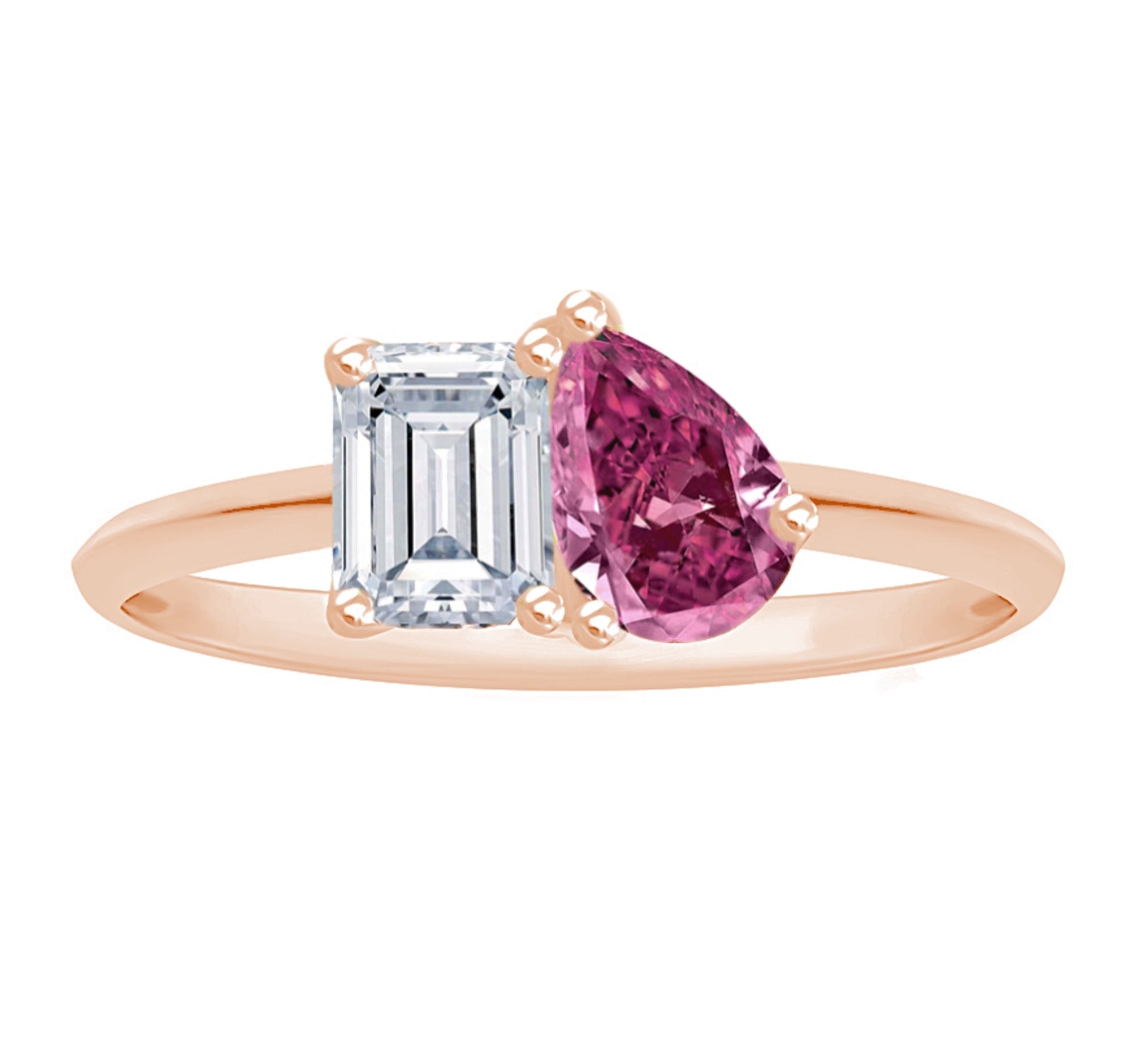 Alexis Diamond Ruby Ring