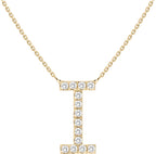 Alphabet Diamond Necklace