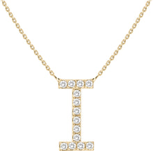 Load image into Gallery viewer, Alphabet Diamond Necklace
