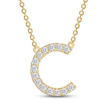 Load image into Gallery viewer, Alphabet Diamond Necklace
