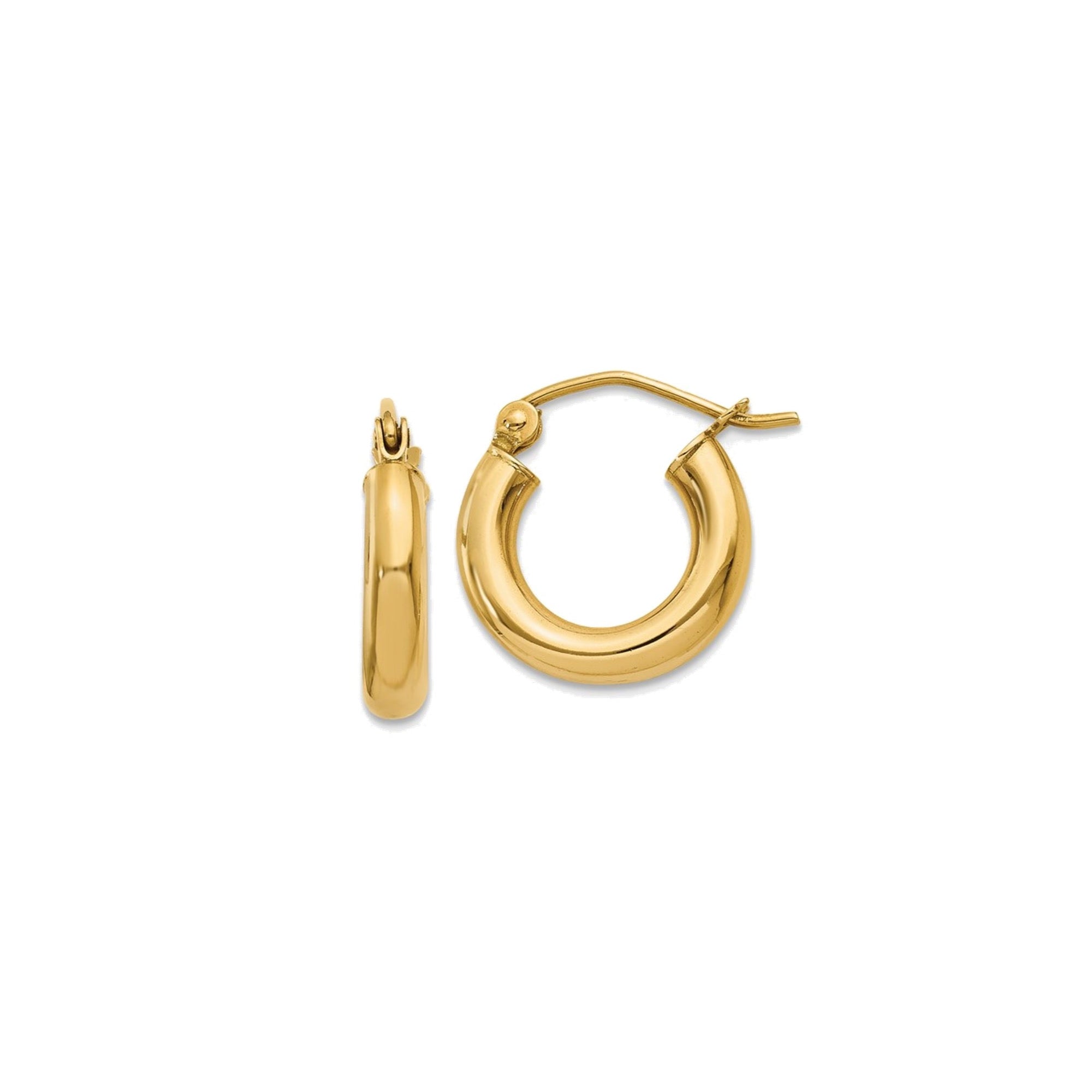 Annika Gold Hoops